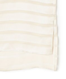 BEIGE， HAUYNITE / ボーダーシアー ボートネックブラウス