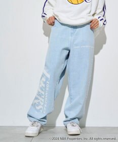 WEGO 【ユニセックス着用ITEM】別注NBAデニムパンツ
