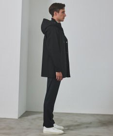 GOTAIRIKU 25年新作/3シーズン対応【仕事で着用可】メランジカルゼ フーデッドブルゾン_無地