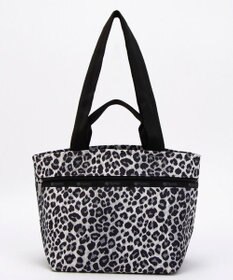 LeSportsac TWO HANDLE ZIP TOTE/ニュートラルレオパード