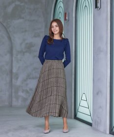 Tiaclasse 【安田美沙子さん着用】チェックプリーツスカート