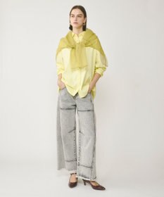 GRACE CONTINENTAL チュールレイヤードシャツ