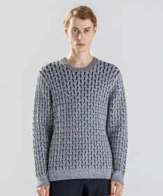 JOSEPH HOMME 【新柄】モロッカンクリスタル　クルーネックニット