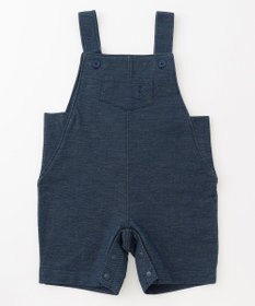 組曲 KIDS 【80-90cm】Check 半袖オーバーオール