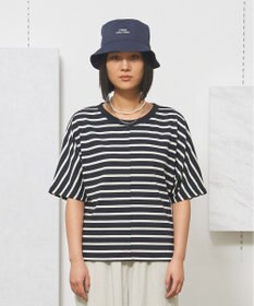 J.PRESS YORK STREET 【WOMEN】ボーダードルマン Tシャツ
