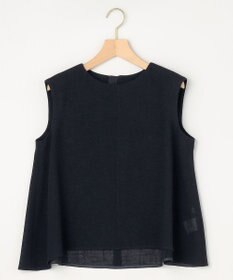 組曲 S 【先行予約】【WEB限定】メランジレノクロス 裾フレアブラウス