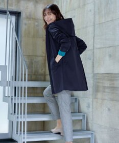 Tiaclasse L 【洗える】ミドル丈マウンテンコート