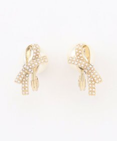 組曲 リボンパール2WAYイヤリング