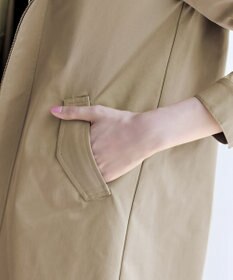 Tiaclasse 【洗える】ミドル丈マウンテンコート