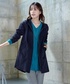 Tiaclasse 【洗える】ミドル丈マウンテンコート