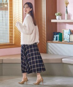 Tiaclasse 【安田美沙子さん着用】チェックプリーツスカート