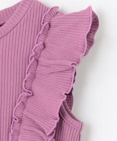 ANY KIDS チェック ドッキング ワンピース