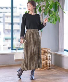 Tiaclasse 【安田美沙子さん着用】チェックプリーツスカート