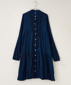 crêprie tsumori chisato creperie FRILL DRESS-AIZOME クレプリ 藍染フリルワンピース