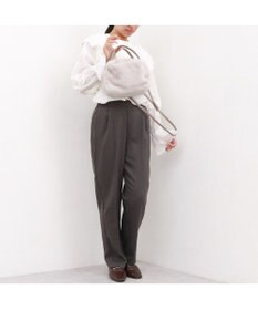 UNBILLION カシュカシュ cachecache / ミンク風エコファー2wayボックストート