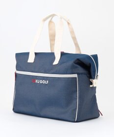 23区GOLF シューズ収納付【UNISEX】合皮×デニム調ボストンバッグ