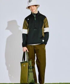 MEN】カラーブロッキング プルオーバー ゴルフ / PW CIRCULUS