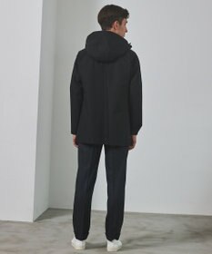 GOTAIRIKU 25年新作/3シーズン対応【仕事で着用可】メランジカルゼ フーデッドブルゾン_無地