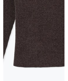 Te chichi モールリブスタンドネックニット