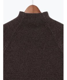 Te chichi モールリブスタンドネックニット