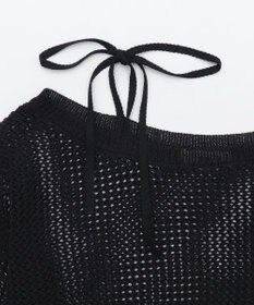 WEGO 2WAYオフショルメッシュニット