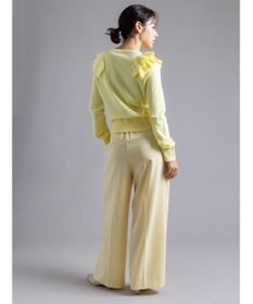 Te chichi 【Atelier Bonheur】イレギュラーフリルニットプルオーバー《2025winter catalog item》