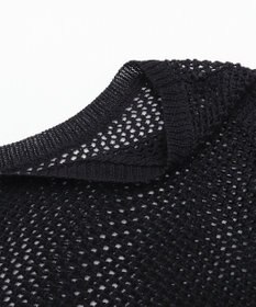 WEGO 2WAYオフショルメッシュニット