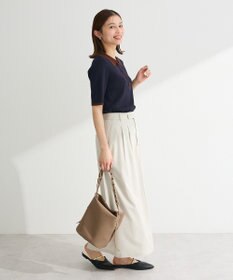 Green Parks 配色ニットポロ