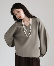 Green Parks ・ＥＬＥＮＣＡＲＥ　ＤＵＥ　２ｗａｙニットプルオーバー