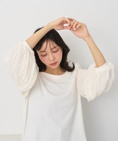 earth music&ecology マジョリカプリーツプルオーバー