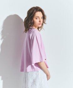 GRACE CONTINENTAL ハイツイストコットンカーディガン