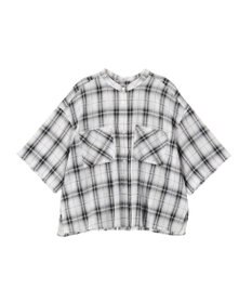 CRAFT STANDARD BOUTIQUE バックギャザーポンチョシャツ