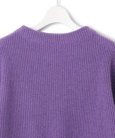 J.PRESS YORK STREET 【WOMEN】ウールカシミヤ ボトルネックショートニット