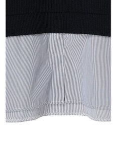 Green Parks ニットソードッキングチュニック