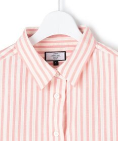 J.PRESS YORK STREET 【WOMEN】ストライプショート ブラウス