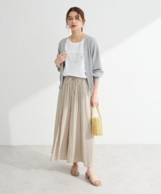 Green Parks サラフレワイドパンツ（無地）