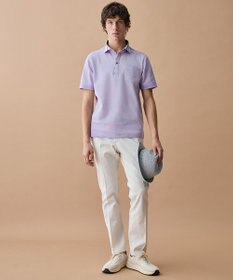 JOSEPH ABBOUD 【ウエストも伸びる!オーガニックコットン使用】ハイパワーカルゼ パンツ 26SSモデル