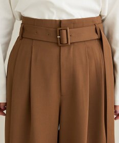 CRAFT STANDARD BOUTIQUE ハイウェストベルトワイドパンツ