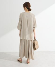 Green Parks サラフレワイドパンツ（無地）