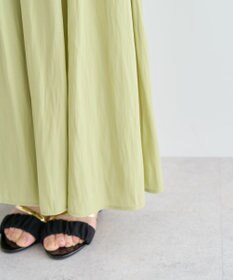 Green Parks サラフレワイドパンツ（無地）