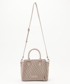 LA BAGAGERIE ランダムプリーツ2WAYハンドバッグ