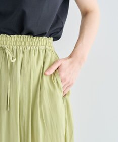 Green Parks サラフレワイドパンツ（無地）