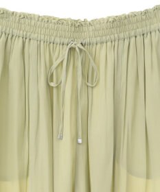 Green Parks サラフレワイドパンツ（無地）