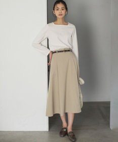 組曲 ツイストバックルレザーベルト