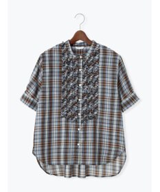 Te chichi チェックフリルブラウス《2026 SUMMER LOOK item》