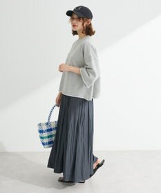 Green Parks サラフレワイドパンツ（無地）