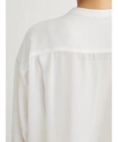 Green Parks ＳＥＴ２点Ｖネックベスト＋７分袖ミディシャツワンピース