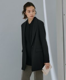 ICB 【洗える】 ウールマットウース ベルト付きジャケット