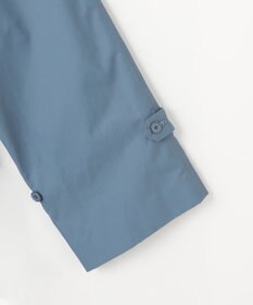 自由区 S コットンナイロンバルカラー コート