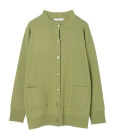Green Parks ミドル丈モックネックカーディガン